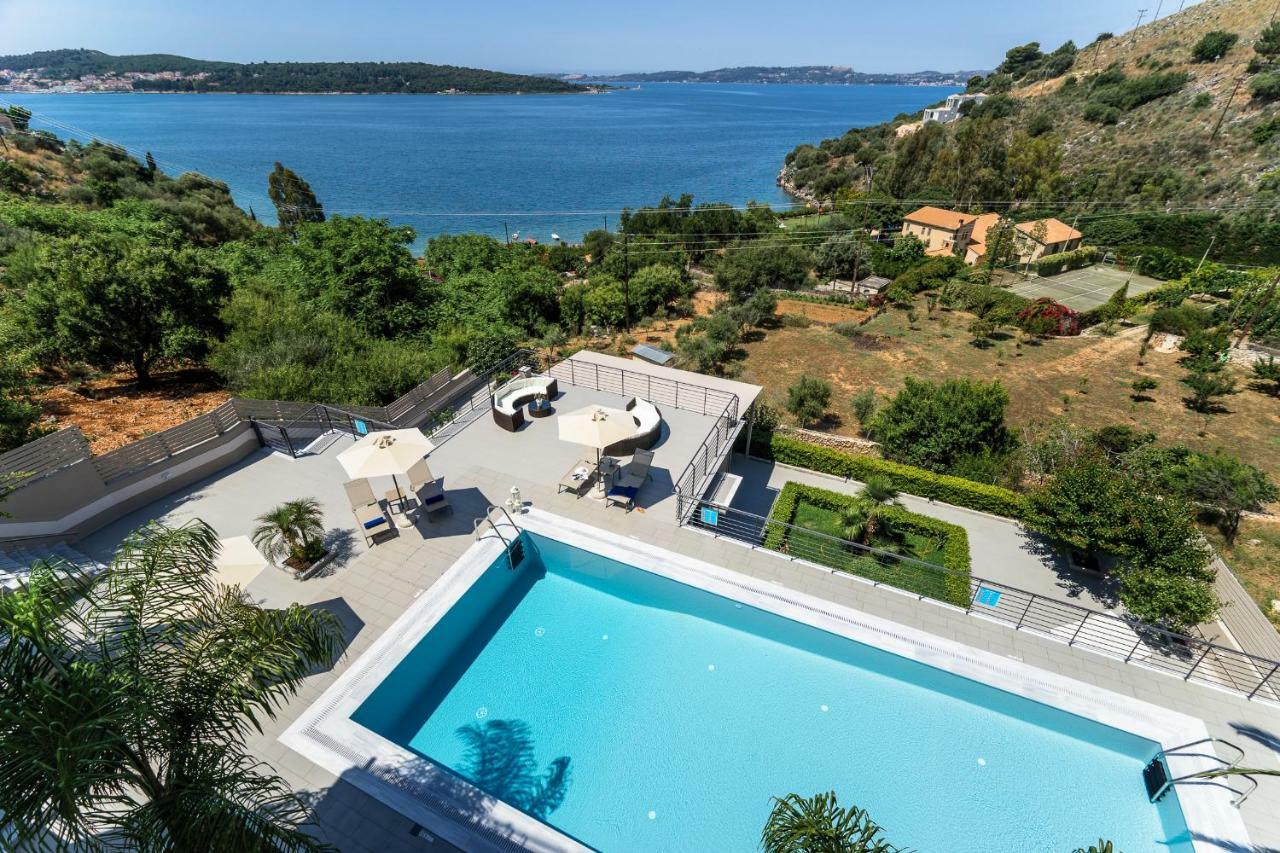 Melina Apartments Pool View Argostolion Dış mekan fotoğraf